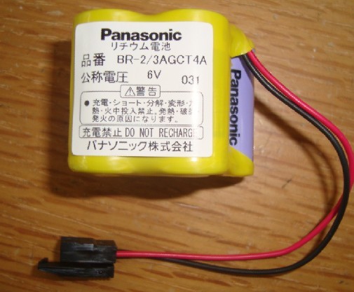  BR-2/3AGCT4A Panasonic Battery