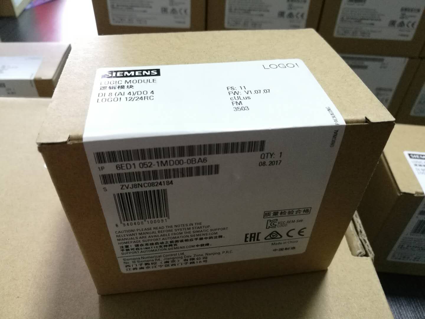  SIEMENS 6ED1 052-1MDOO-0BA6