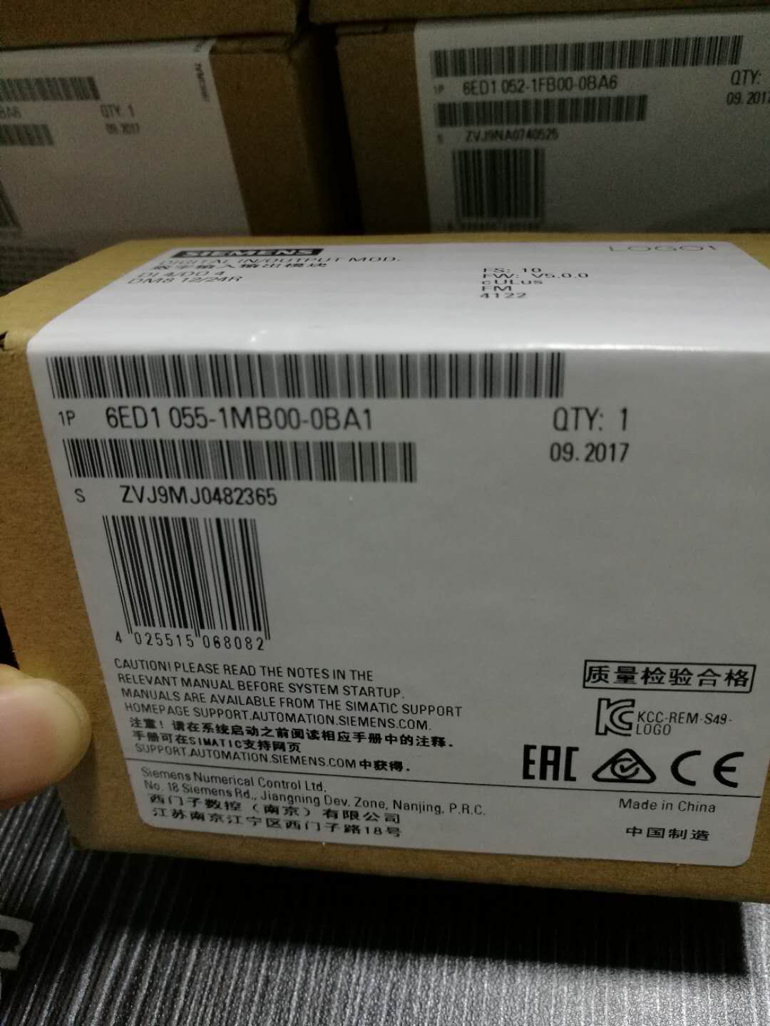  SIEMENS 6ED1 055-1MB00-0BA1