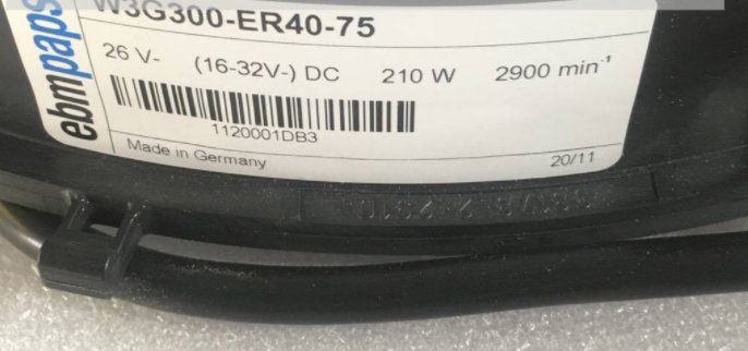  ebm-papst W3G300-ER40-75