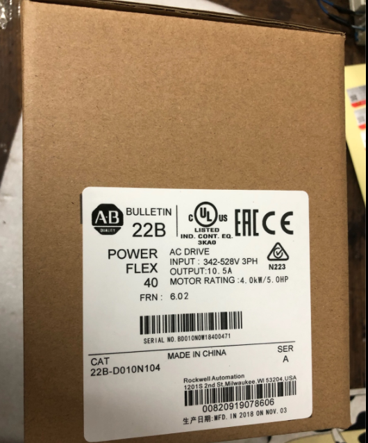  Allen Bradley 22B-D010N104	