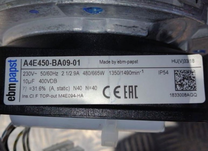  ebm-papst A4E450-BA09-01