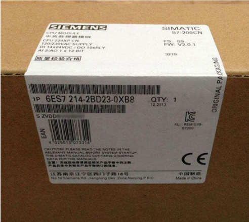  Siemens 6ES7214-1BD23-0XB0