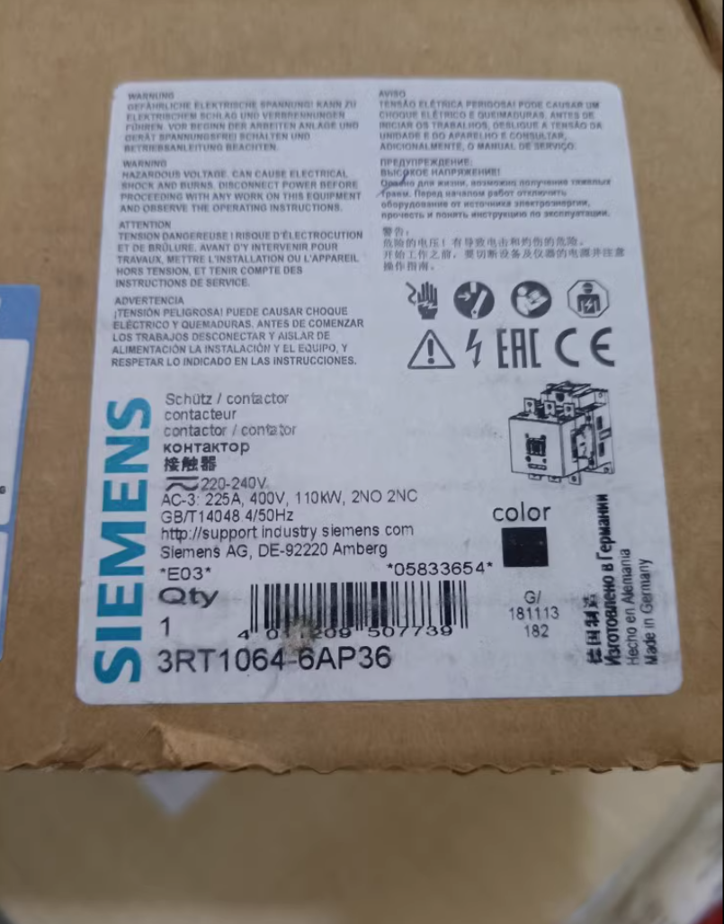  Siemens 3RT1064-6AP36 