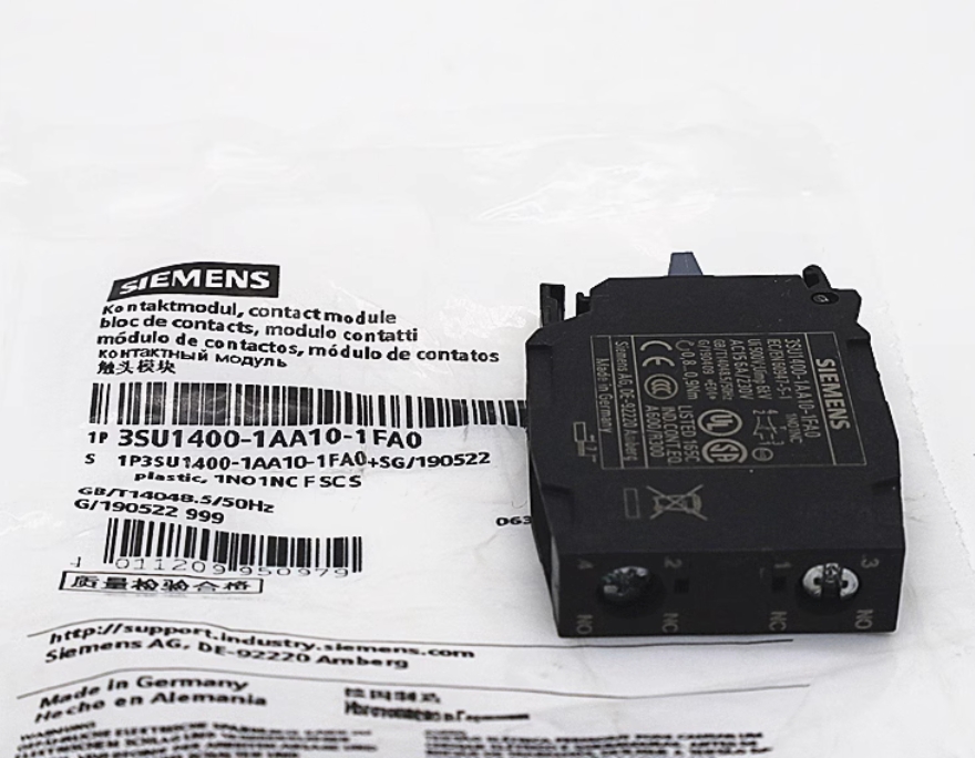  Siemens 3SU1400-1AA10-1FA0